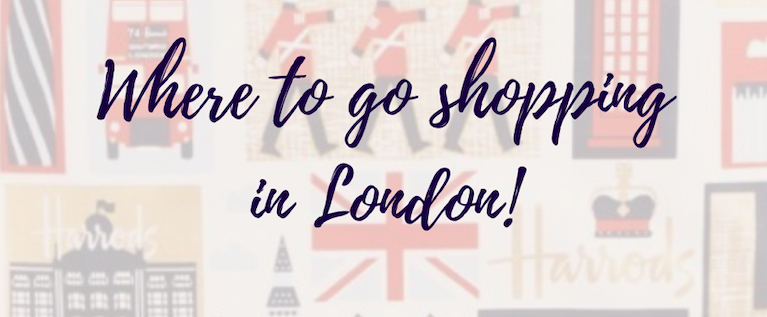 best shopping destinations in london