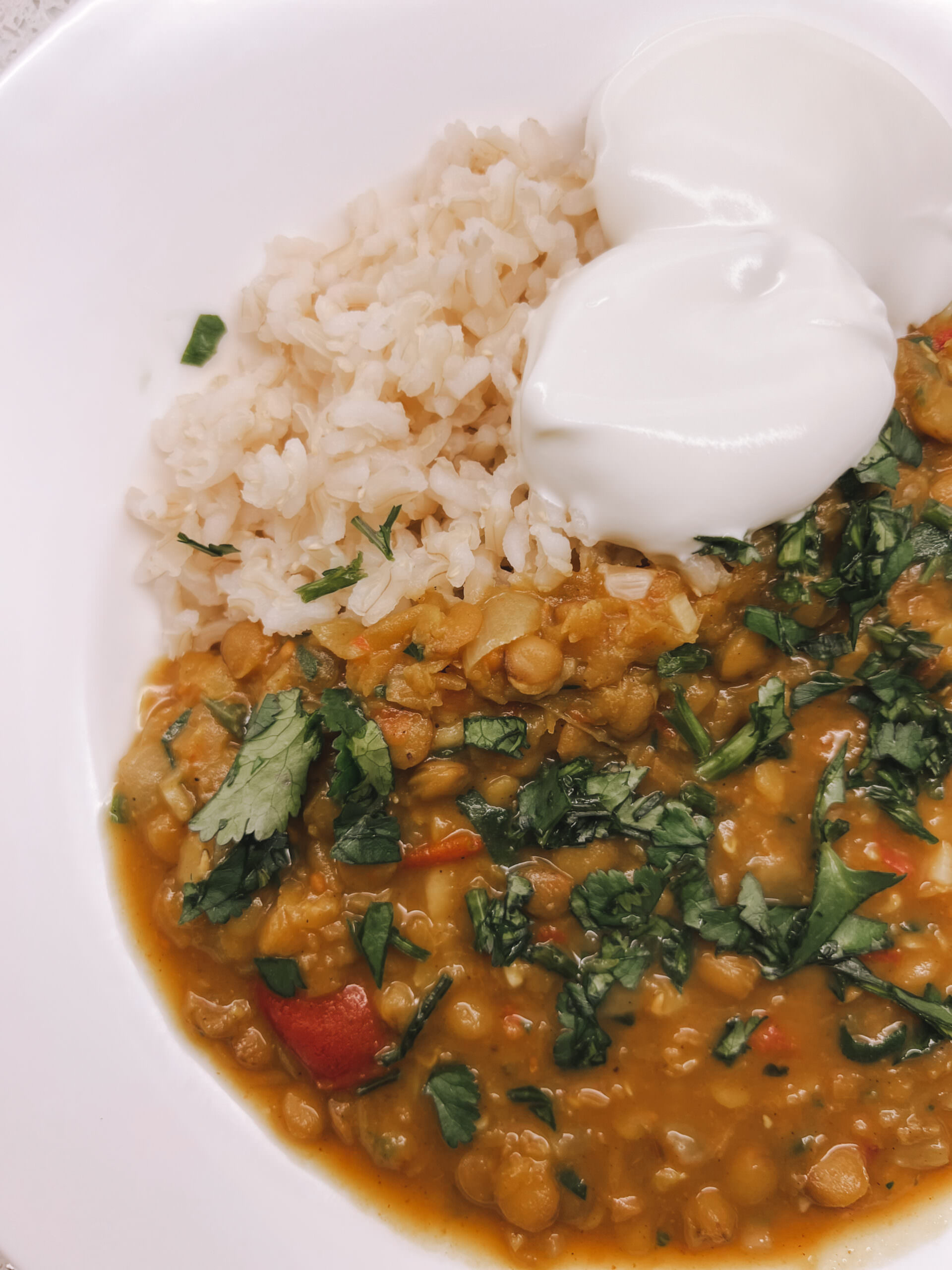 simple dhal recipe - Feron Clark Style